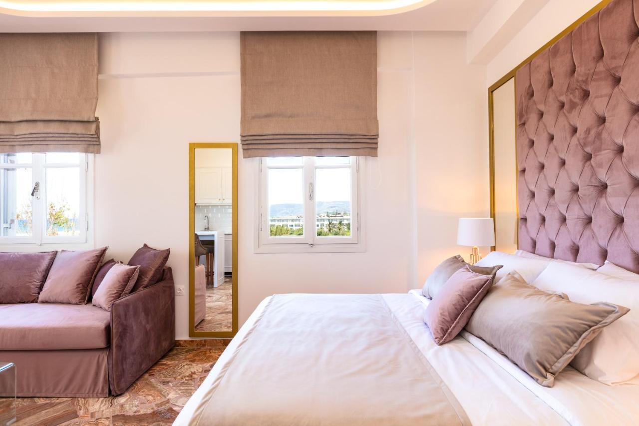 Pinelopi Beach Suites Georgioupoli Bagian luar foto