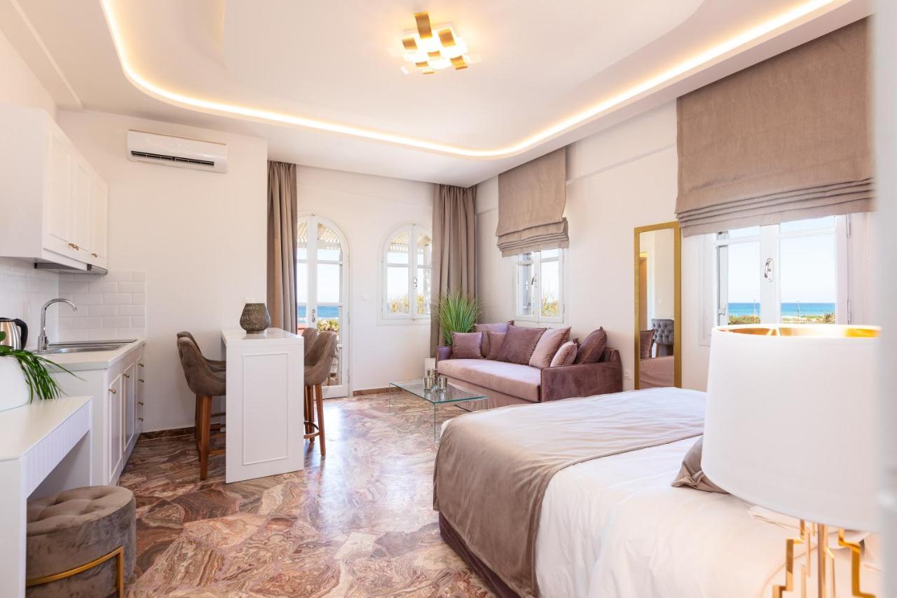 Pinelopi Beach Suites Georgioupoli Bagian luar foto
